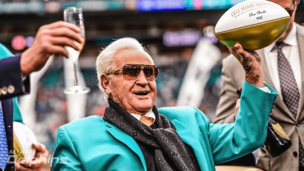 miami dolphins hall of fame head coach don shula dies at age 90